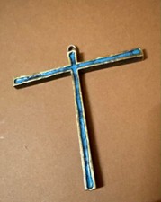 Croix bronze emaillé d'occasion  Montreuil