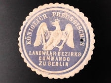 Siegelmarke königlich preussi gebraucht kaufen  Großostheim