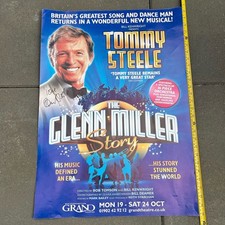 Tommy steele signed for sale  CHESTERFIELD