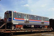 CTA Chicago Transit Authority "L" #2540 1978 35mm Oryginalna zjeżdżalnia Kodachrome na sprzedaż  Wysyłka do Poland