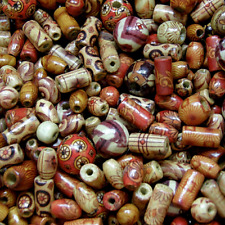 Wooden beads mixed for sale  CHESTERFIELD