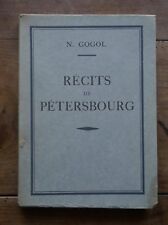 Nicolas gogol récits d'occasion  Le Raincy
