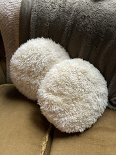 Two sheepskin cushions for sale  WORTHING