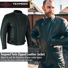 Motorrad lederjacke biker gebraucht kaufen  Versand nach Germany