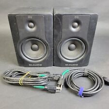 Par de Alto-falantes M-Audio BX5 D2 Powered Studio Monitor Preto com Cabos de Alimentação comprar usado  Enviando para Brazil
