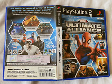 Marvel Ultimate Alliance Sony Playstation 2 PS2 PAL Reino Unido na caixa comprar usado  Enviando para Brazil