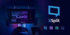 XSplit 1 ANO Licença Premium (Broadcaster + VCAM) comprar usado  Enviando para Brazil