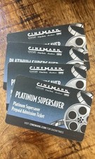 Cinemark movie tickets for sale  Morgan Hill