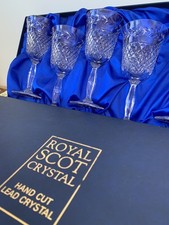 lead crystal glasses for sale  BANBURY