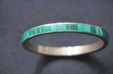 Bracelet malachite naturelle d'occasion  Guilvinec