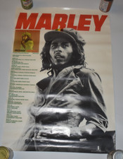Pôster raro 23,5" X 34,5" Bob Marley & The Wailers 1976 Island Tour Schedule, usado comprar usado  Enviando para Brazil