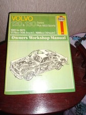 Haynes volvo 120 for sale  DRONFIELD