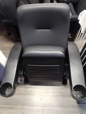 Leather cinema seats for sale  OLDHAM