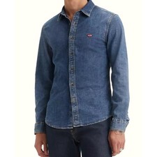 Camicia jeans uomo usato  Italia