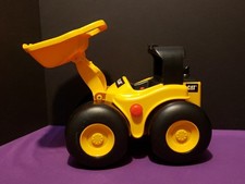 CAT CATERPILLAR carregador frontal pré-escolar 12" luzes sonoras rolos brinquedo estado comprar usado  Enviando para Brazil