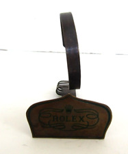 Rolex Vintage Store Relógio Suporte de Exibição Esmalte Fabricado na Suíça Estampado 0123 comprar usado  Enviando para Brazil