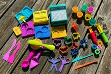 * Play-Doh Sweet Bakin' Creation 39 peças colher de sorvete cupcake vela de aniversário, usado comprar usado  Enviando para Brazil