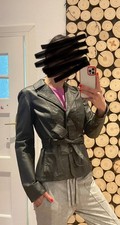 Puma lederjacke gürtel gebraucht kaufen  Berlin