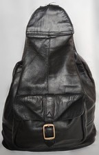 Sac cuir noir d'occasion  Aulnay-sous-Bois