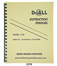 Doall model band for sale  Goddard