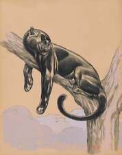 Black panther lying d'occasion  Expédié en Belgium