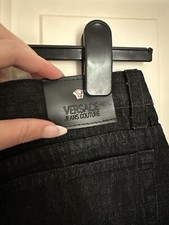 Versace cotton jeans for sale  EDGWARE