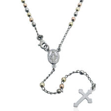 Collana rosario pallina usato  Sarno