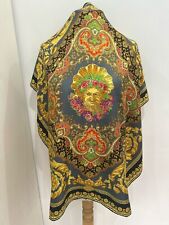 Cachecol S16# atelier Versace novo multicolorido de seda 34 polegadas, usado comprar usado  Enviando para Brazil