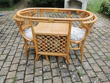 Table fauteuils rotin d'occasion  Le Mesnil-Saint-Denis