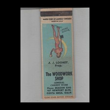 Matchbook cover 1943 for sale  Raymond