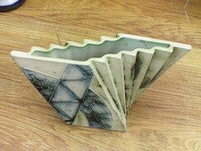 Contemporary fan vase for sale  HYTHE