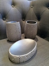 Diamante embossed bathroom for sale  LEICESTER