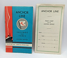 Anchor line 1956 for sale  FALKIRK