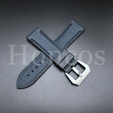Lona 24MM Azul De Borracha Pulseira De Relógio de substituição se encaixa para Panerai Luminor comprar usado  Enviando para Brazil