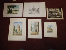 Aquarelle grafik zeichnung gebraucht kaufen  Torgau
