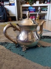 Silver plated teapot for sale  LEWES