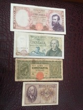 Italia lotto banconote usato  Frattamaggiore