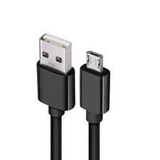 Cabo/cabo de carregamento e sincronização de dados micro USB - TPE - Preto comprar usado  Enviando para Brazil