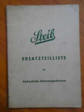 Steib hydraulische seitenwagen gebraucht kaufen  Wiesloch