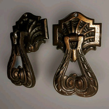 Pair vintage brass for sale  LEICESTER