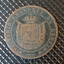 Centesimi 1859 governo usato  Firenze