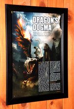 Dragon's Dogma PS3 Xbox 360 One pequeno pôster promocional/página de anúncio emoldurada. comprar usado  Enviando para Brazil