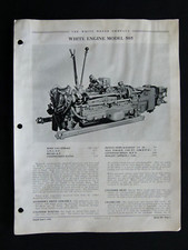 CAMINHÕES BRANCOS MOTOR BRANCO MODELO 505 ESPECIFICAÇÕES 4 PÁGINAS JUNHO 1936 comprar usado  Enviando para Brazil