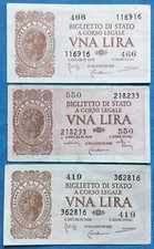 Lotto banconote lira usato  Garlasco