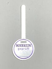Märklin prüfsiegel prüfplak gebraucht kaufen Märklin prüfsiegel prüfplak gebraucht kaufen  Hinte