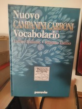 Vocabolario latino campanini usato  Palermo