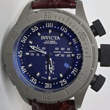 Usado, Invicta Coalition Forces relógio cronógrafo masculino mostrador azul 10013 50mm fabricado na Suíça comprar usado  Enviando para Brazil