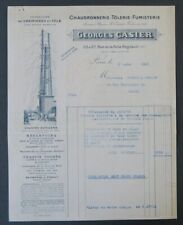 Invoice 1931 chaudronnerie d'occasion  Expédié en Belgium