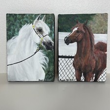 Horse paintings set for sale  San Diego