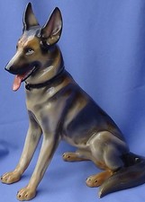 Usado, PASTOR ALEMÃO BELGA MALINOIS ALEMANHA 12" ESTATUETA DE CACHORRO GOTHA PFEFFER 1940 comprar usado  Enviando para Brazil